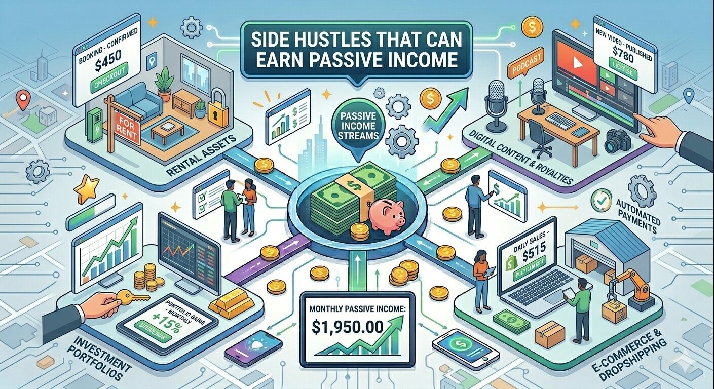 Side Hustles That Can Earn Passive Income