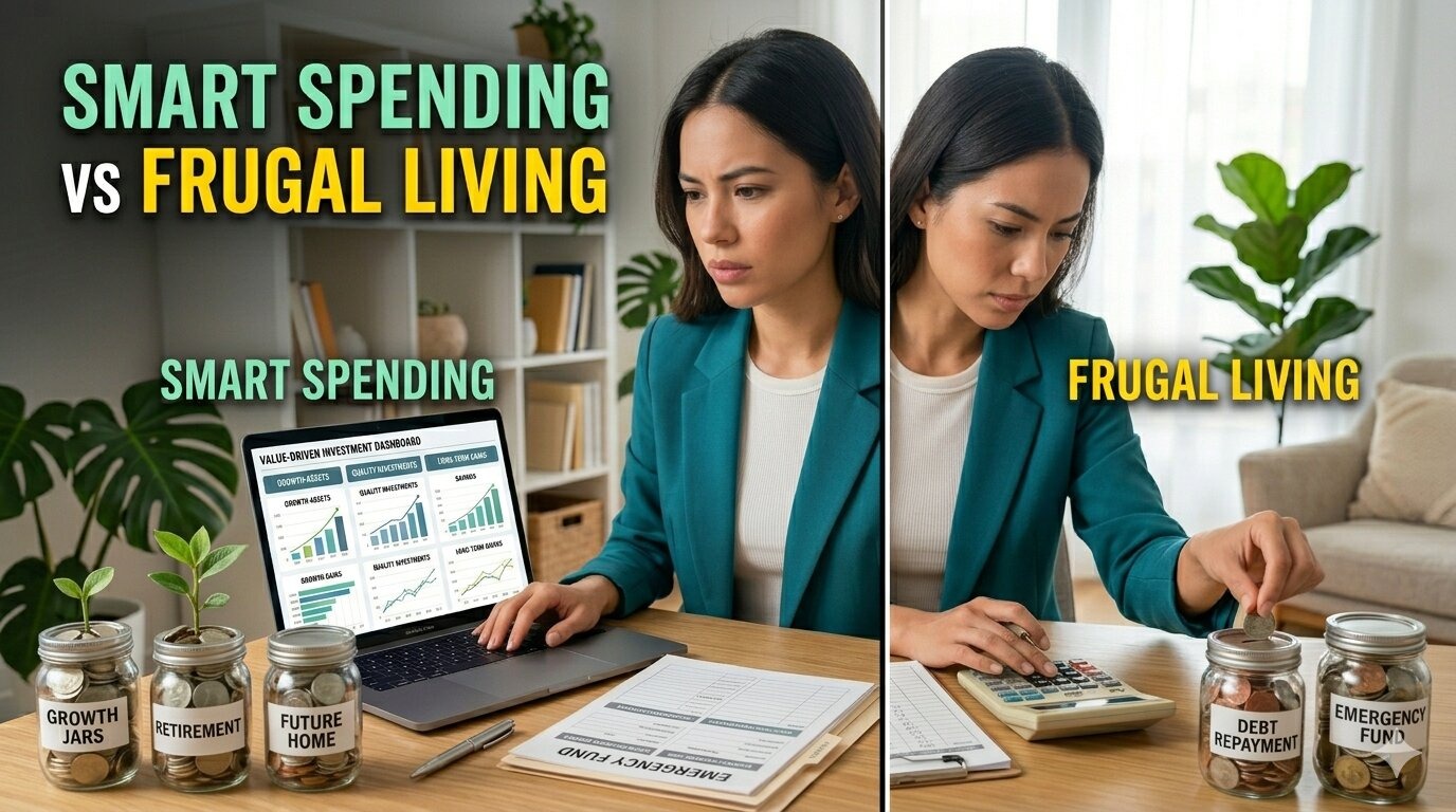 Smart Spending vs Frugal Living