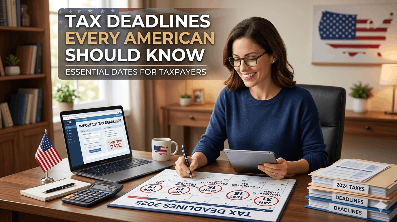 Tax Deadlines Every American Should Know