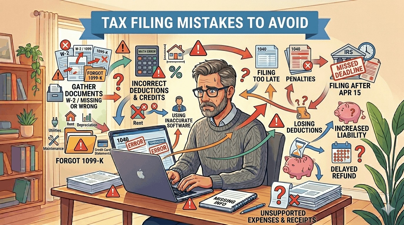 Tax Filing Mistakes to Avoid