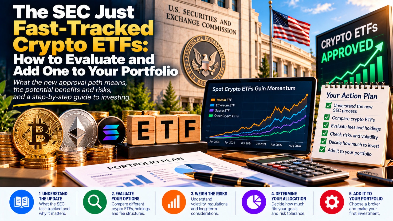 The SEC Just Fast-Tracked Crypto ETFs: How to Evaluate and Add One to Your Portfolio