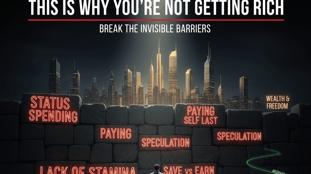 This Is Why You’re Not Getting Rich: The Invisible Barriers to Wealth