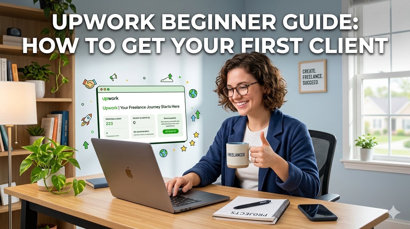Upwork Beginner Guide: How to Get Your First Client