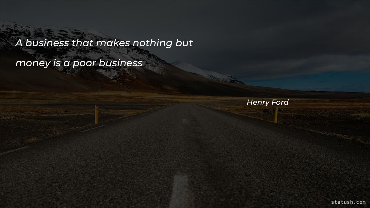 A business that makes nothing but