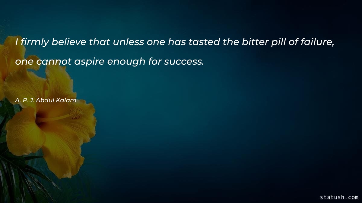 I firmly believe that unless