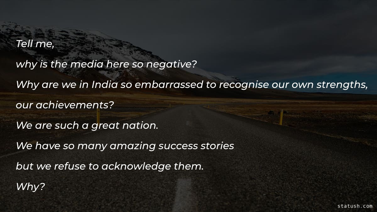 Tell me - Motivational Quotes at statush.com