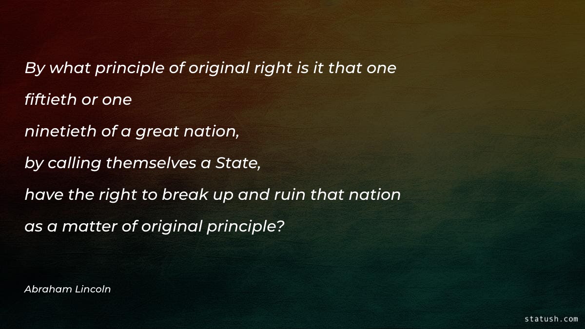 By what principle of original right Motivational Quotes at statush.com