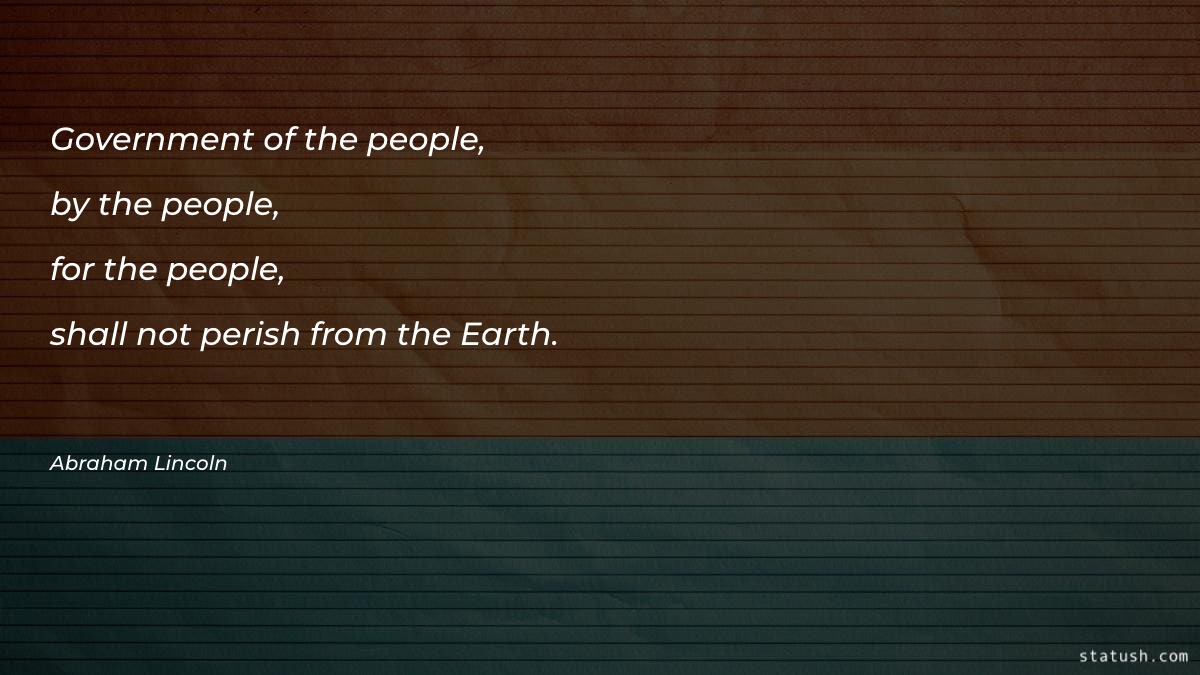 Government of the people