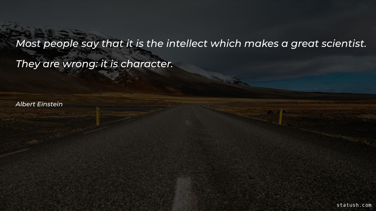 Most people say that it is