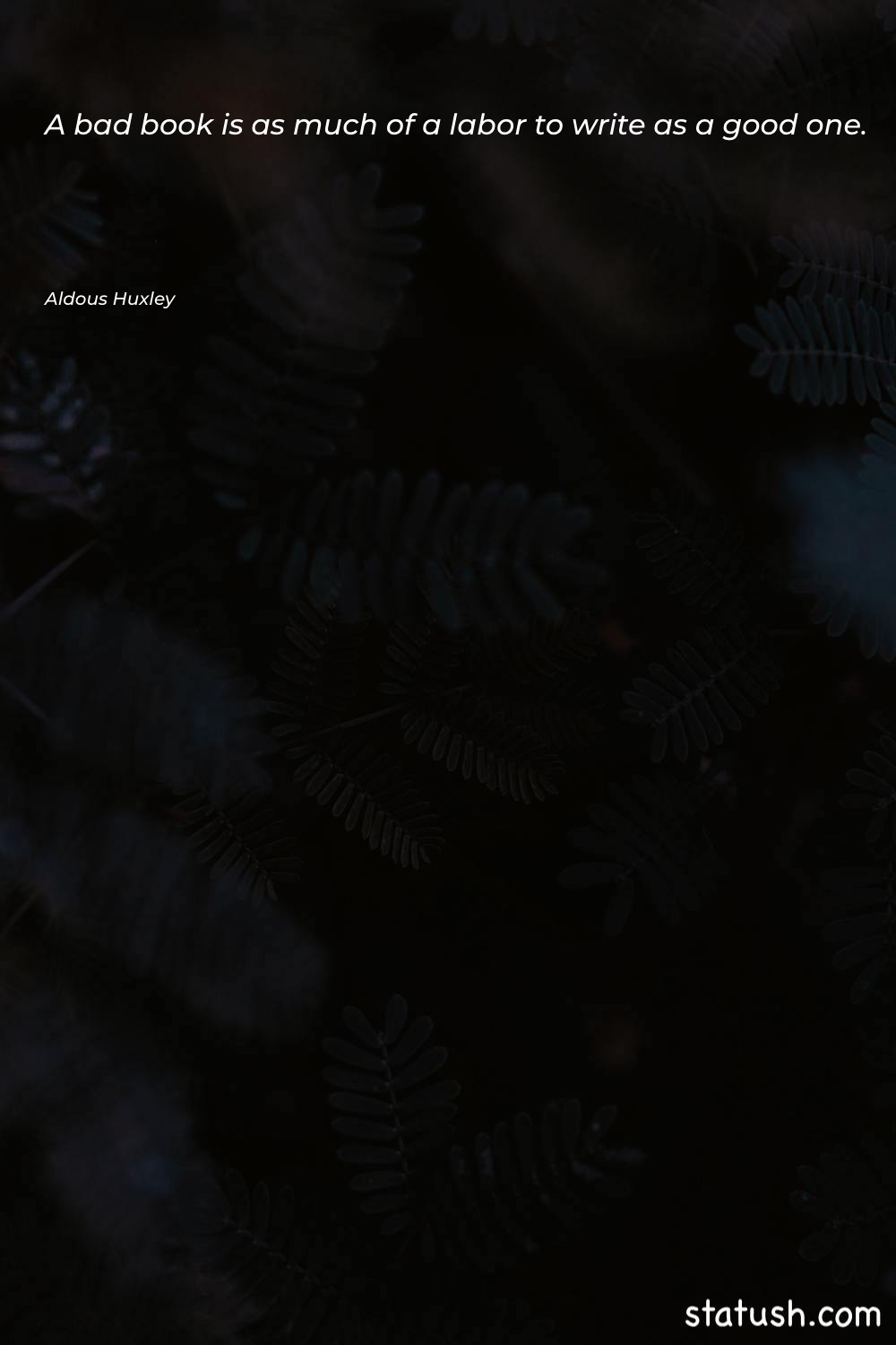 A bad book is as - Motivational Quotes at statush.com