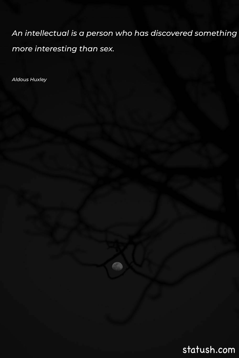 An intellectual is a person - Motivational Quotes at statush.com