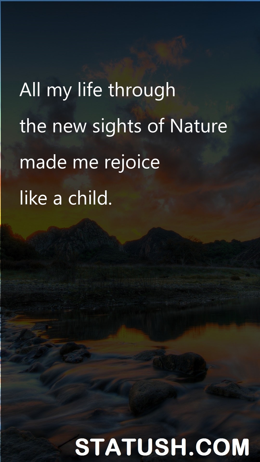 All my life through - Life Quotes at statush.com