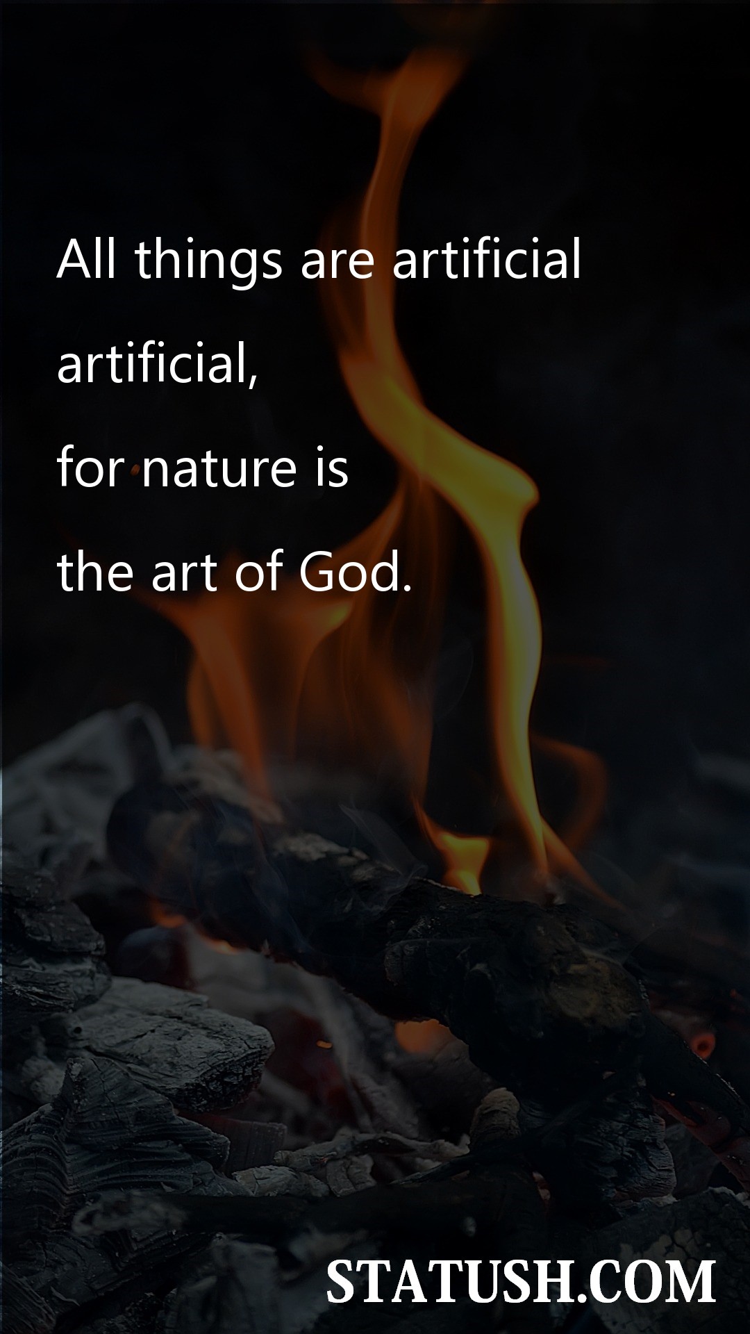 All things are - Lord Quotes at statush.com