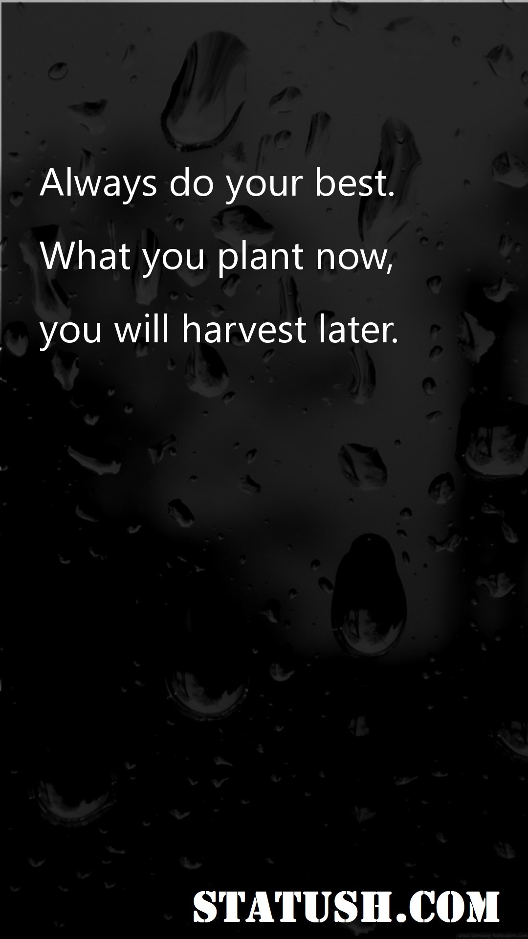 Always do your best - Motivational Quotes at statush.com