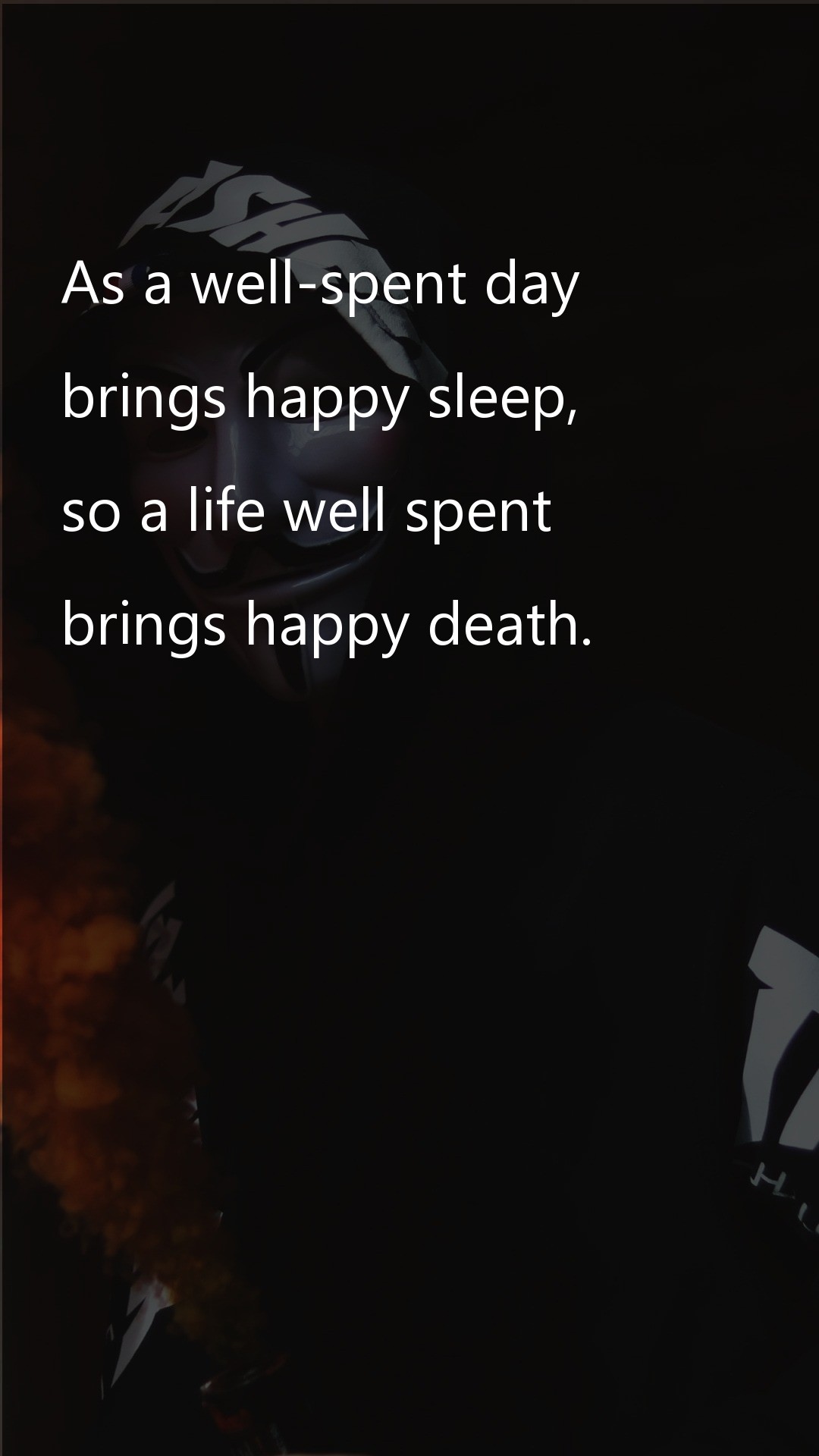 As a well spent day Death Quotes at statush.com