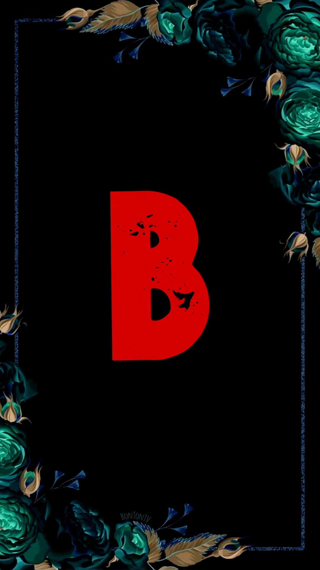 B Alphabet in Red - Letter And Alphabet Quotes at statush.com