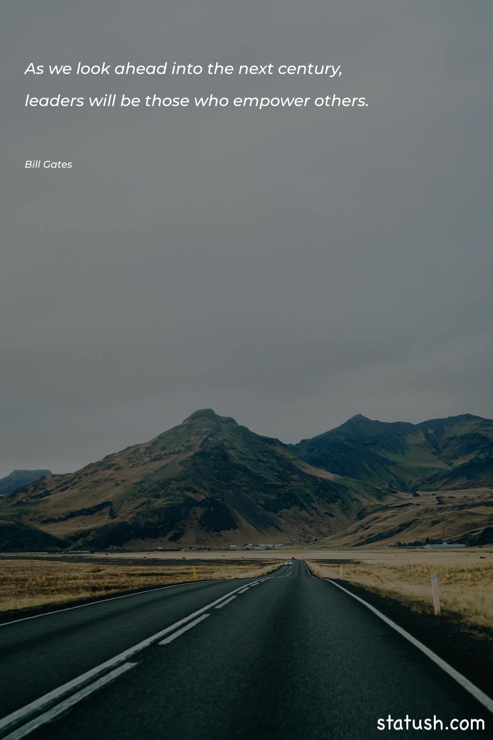 As we look ahead into - Leadership Quotes at statush.com