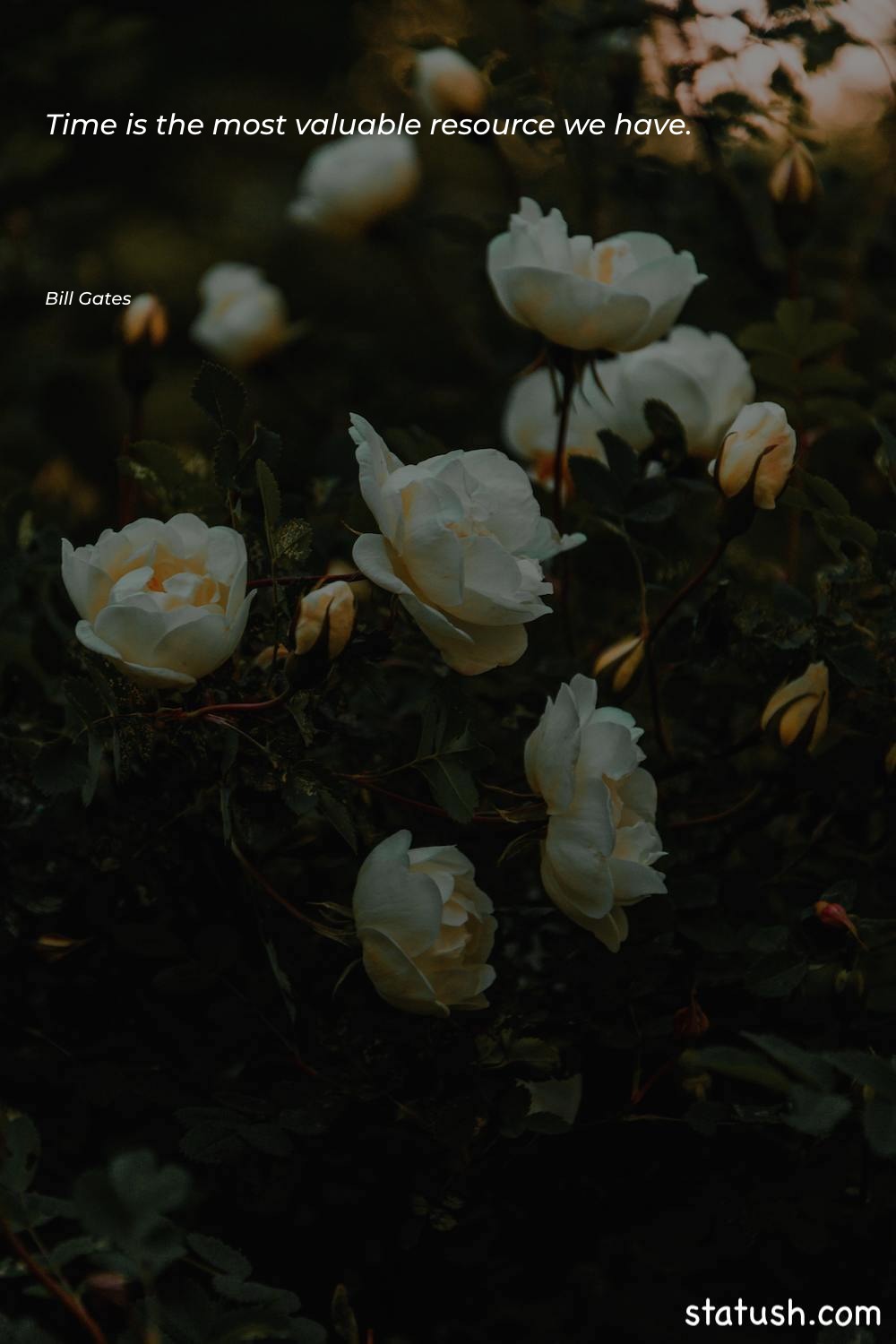 Time is the most valuable