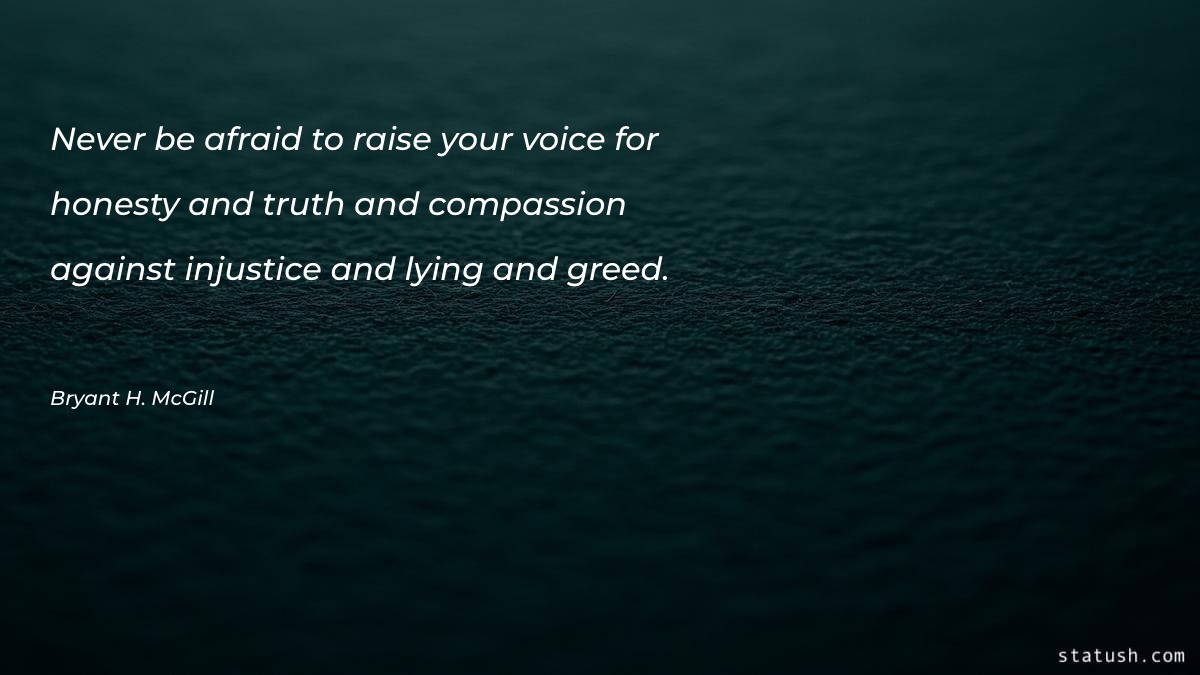 Never be afraid to raise Motivational Quotes at statush.com