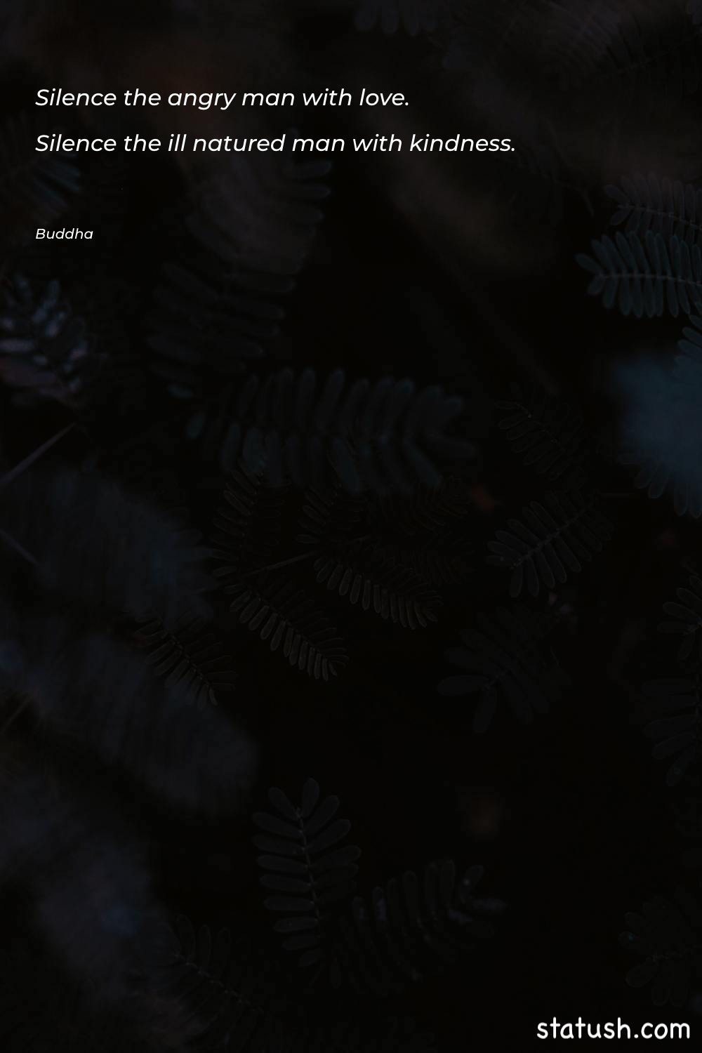 Silence the angry man with