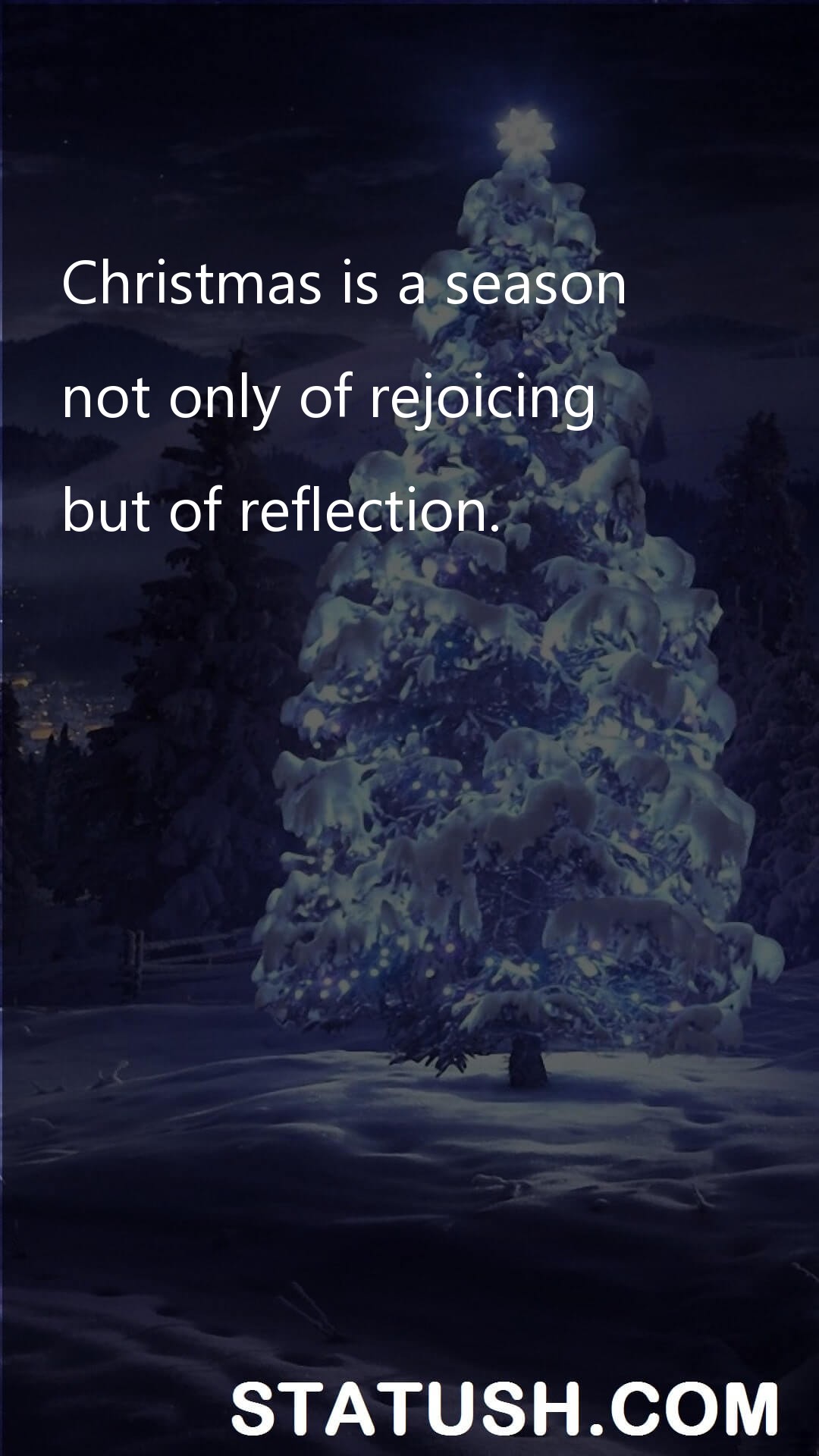 Christmas is a season Happy Christmas Day - Christmas Quotes at statush.com