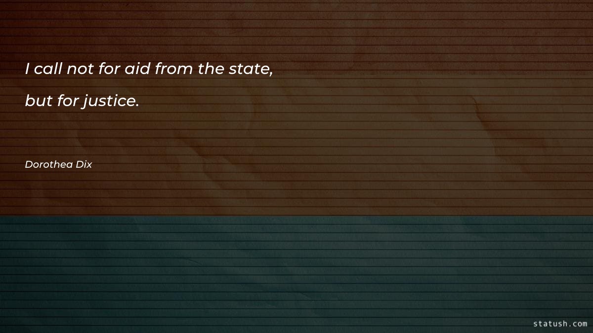 I call not for aid Motivational Quotes at statush.com