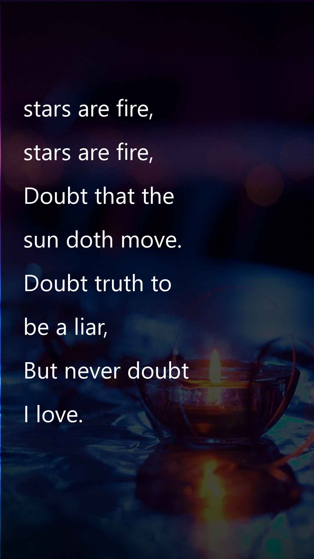 Doubt thou the - Truth Quotes at statush.com