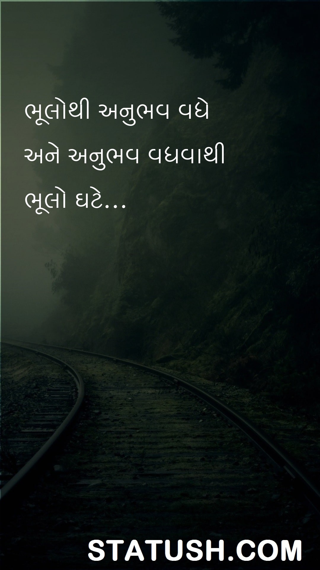 Errors increase experience and errors - Gujarati Quotes at statush.com