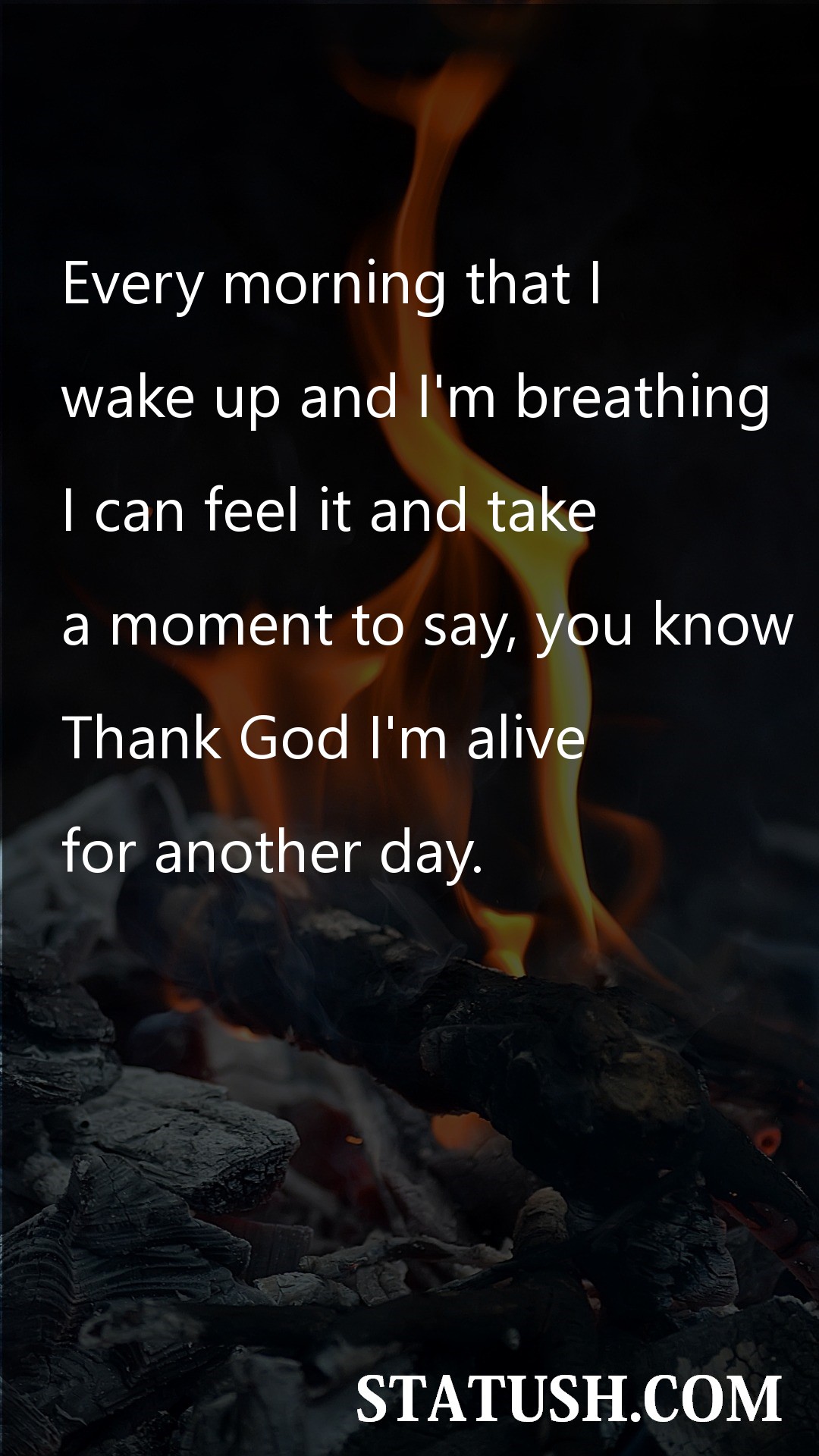 Every morning that I - Lord Quotes at statush.com