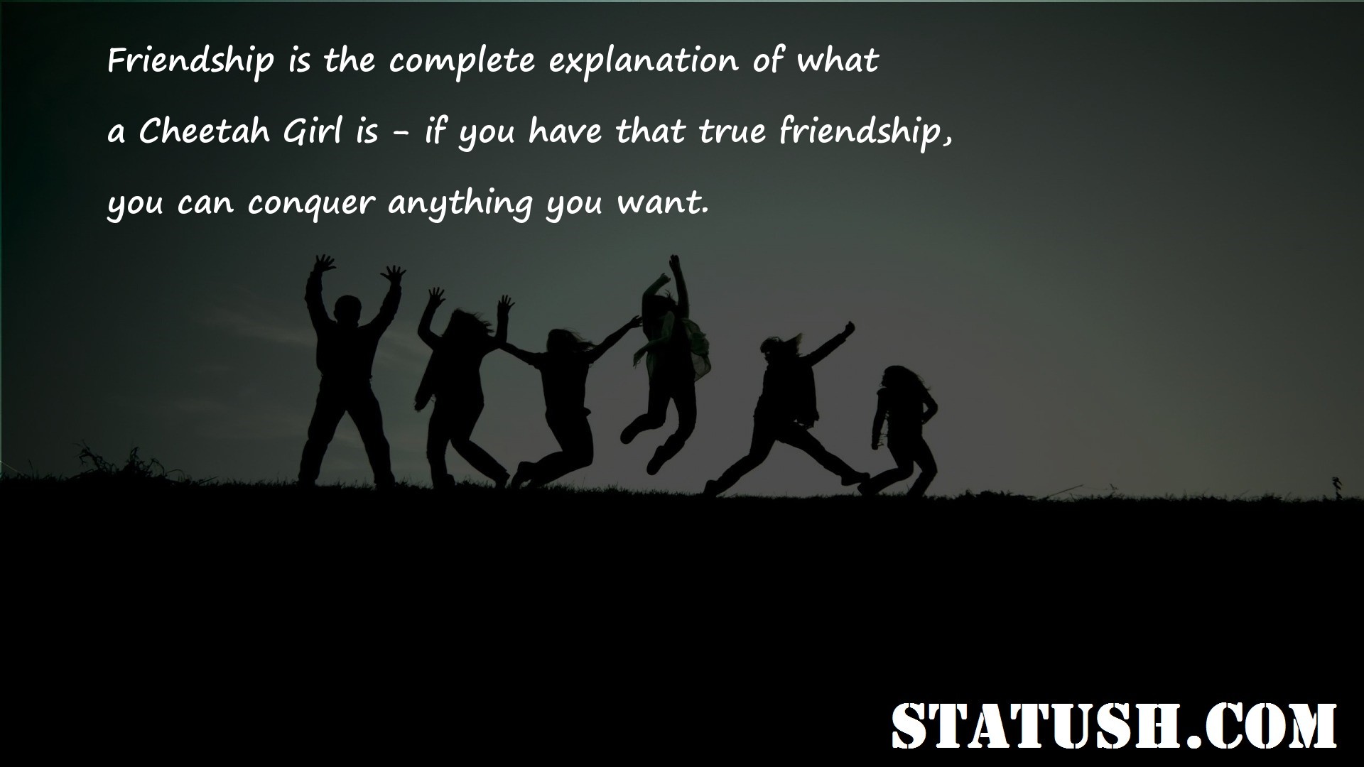 Friendship is the complete explanation of what Friendship Quotes at statush.com