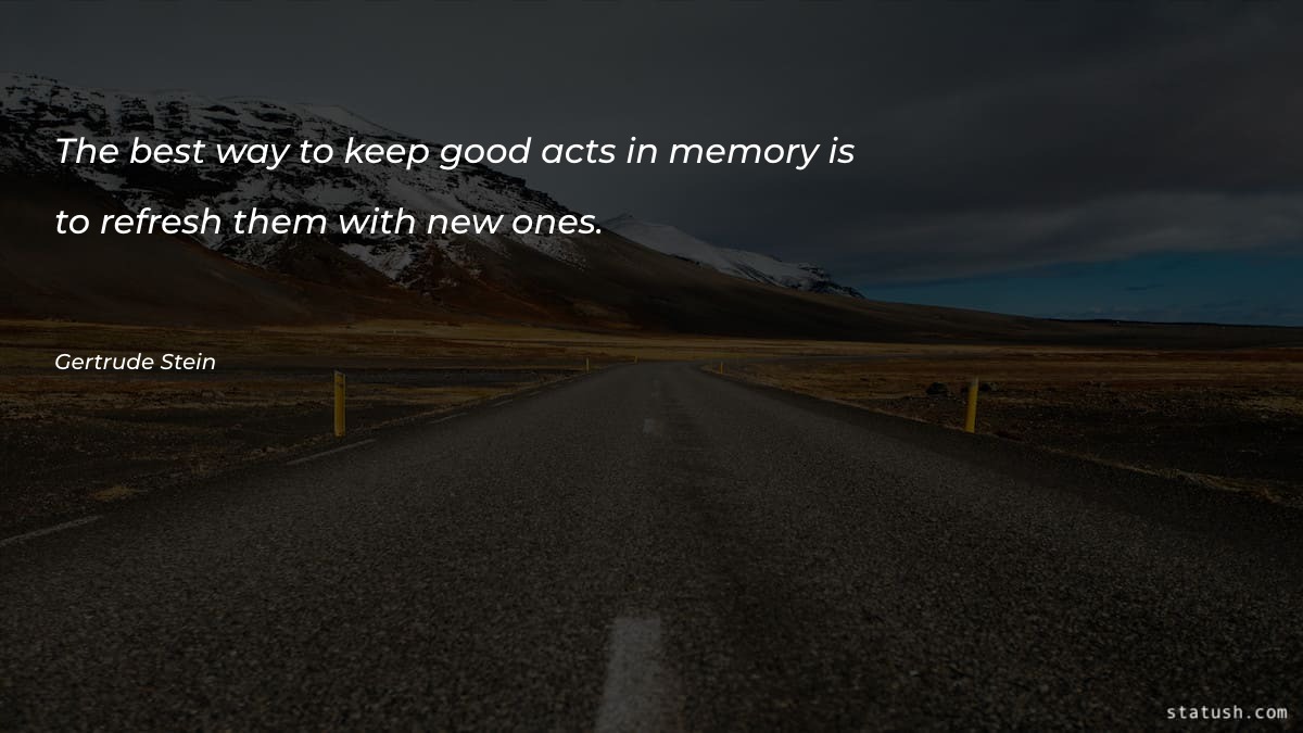 The best way to keep