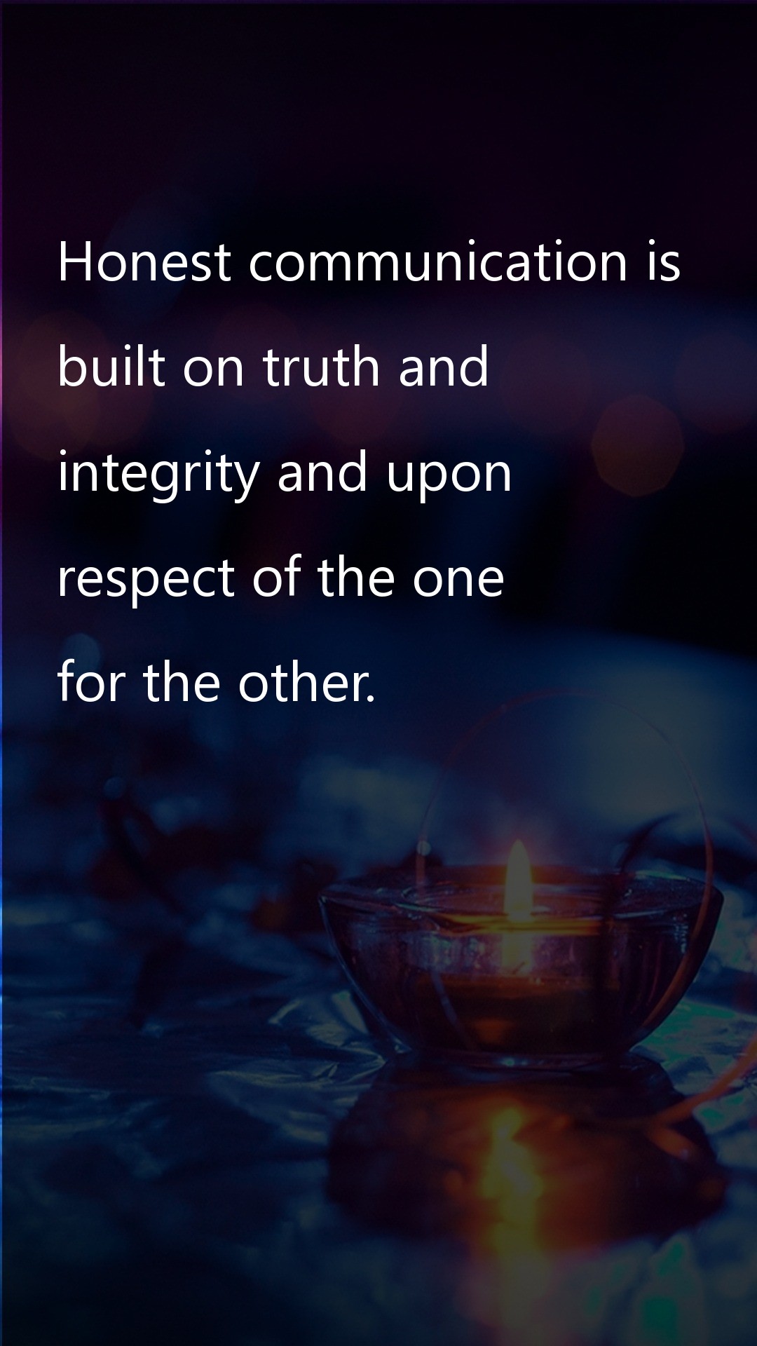 Honest communication is - Truth Quotes at statush.com