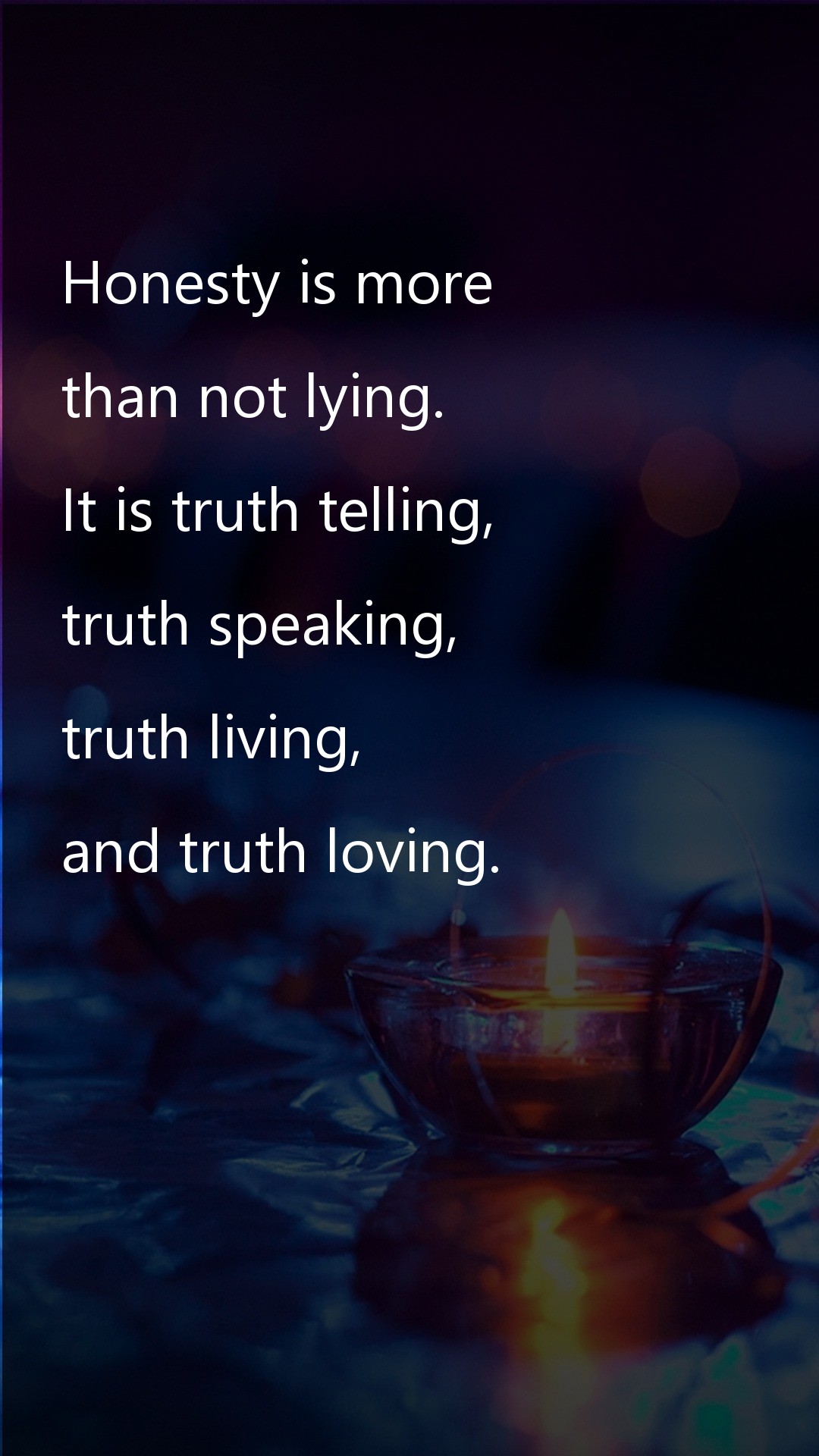 Honesty is more - Truth Quotes at statush.com
