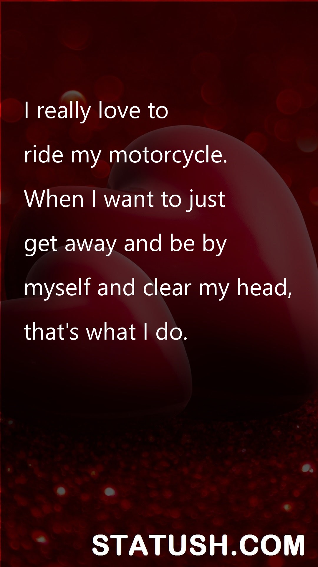 I really love to - Love Quotes at statush.com