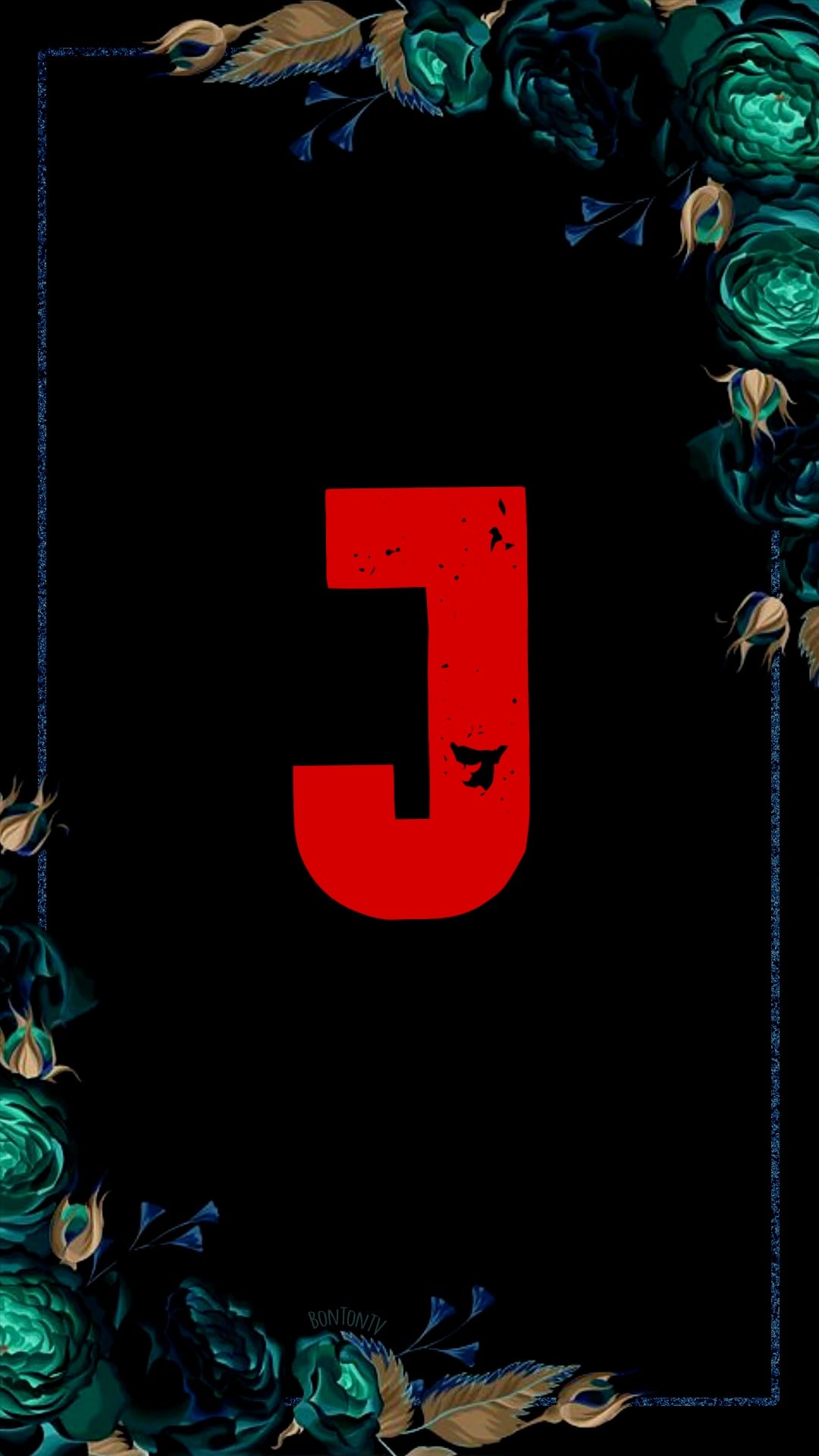 J Alphabet in Red - Letter And Alphabet Quotes at statush.com