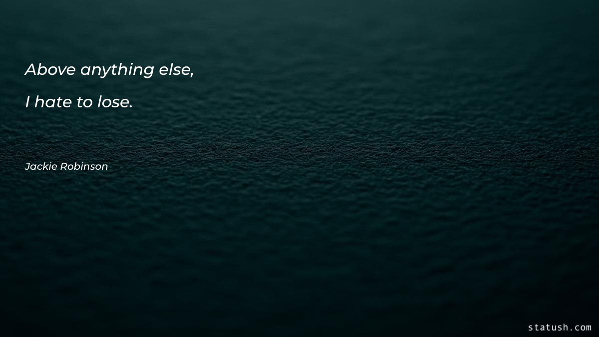 Above anything else - Motivational Quotes at statush.com