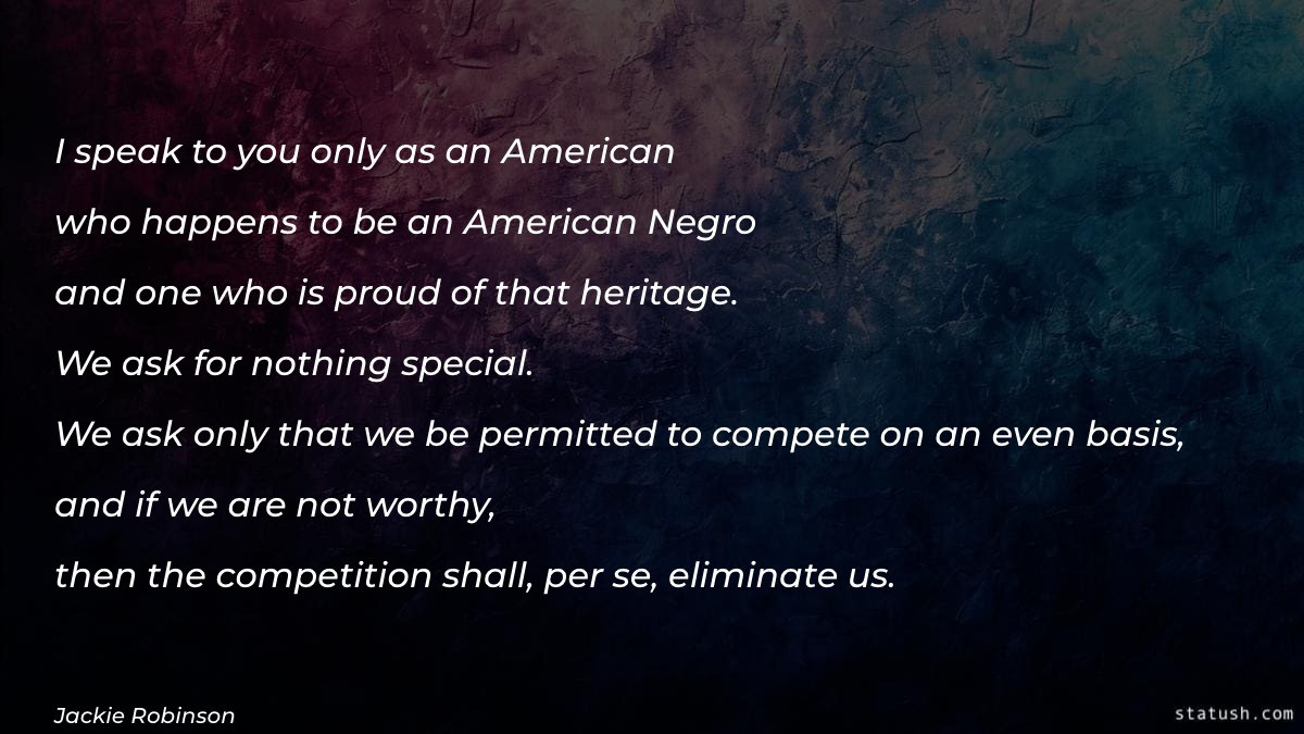 I speak to you only as an American Motivational Quotes at statush.com