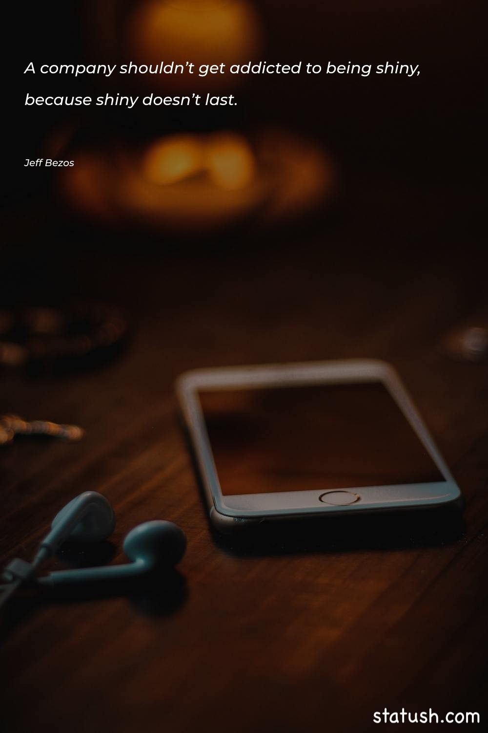 A company shouldn’t get addicted