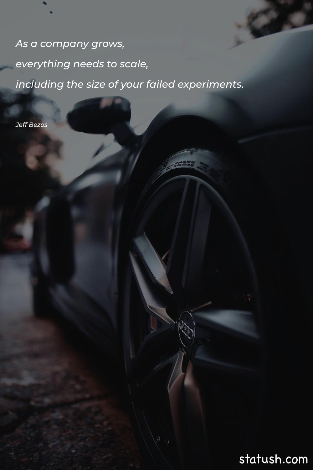 As a company grows, everything