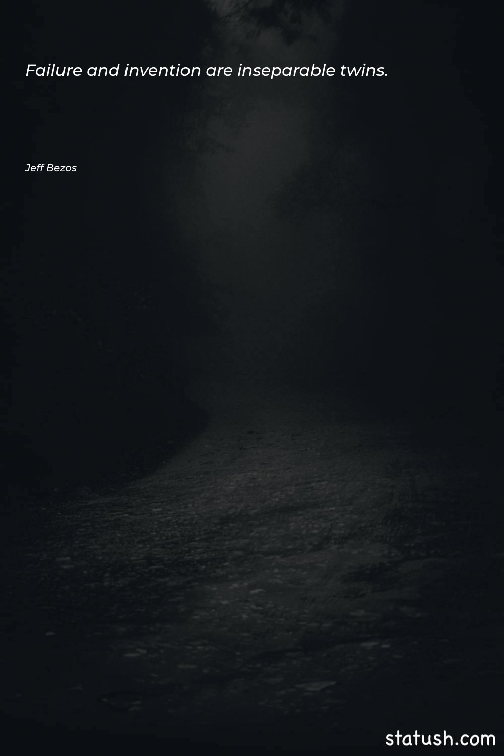 Failure and invention are inseparable