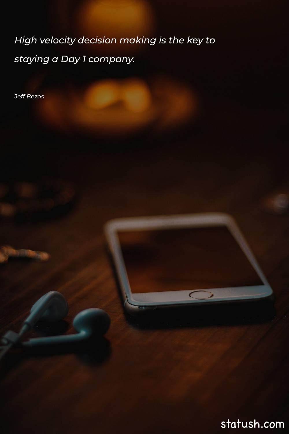 High-velocity decision making is the - Motivational Quotes at statush.com