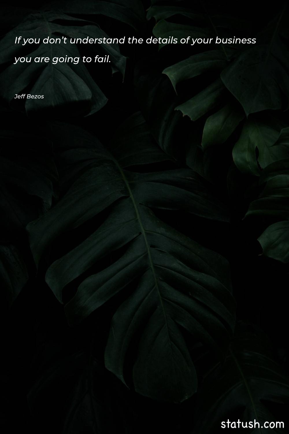 If you don’t understand the