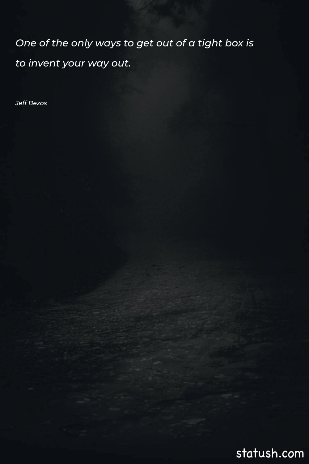 One of the only ways