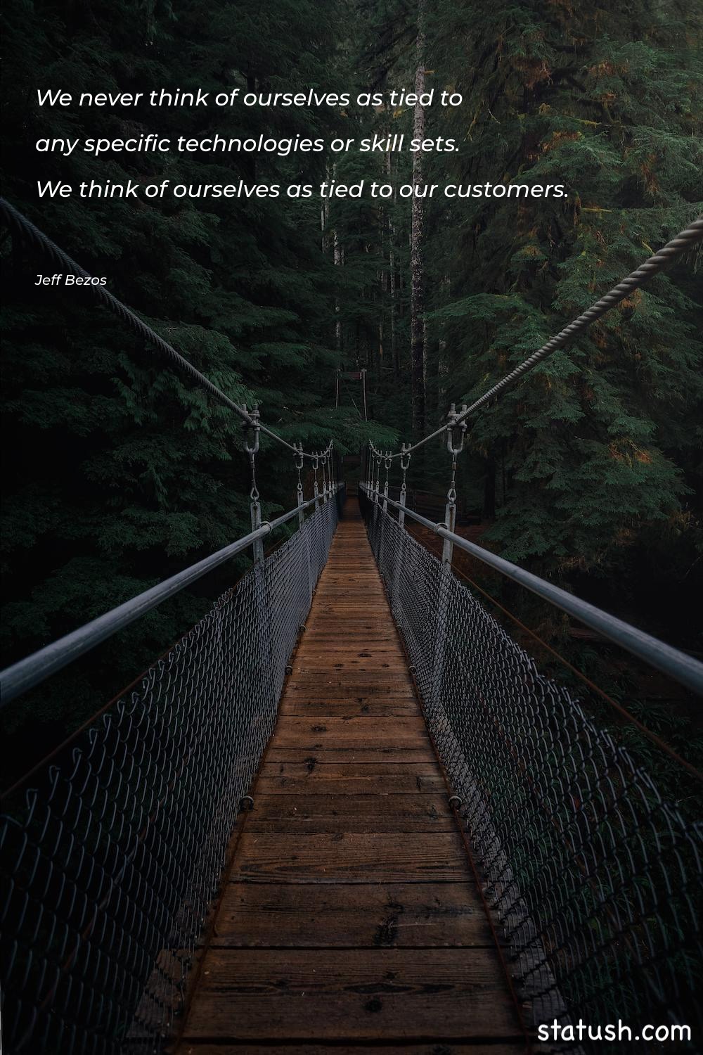 We never think of ourselves - Motivational Quotes at statush.com