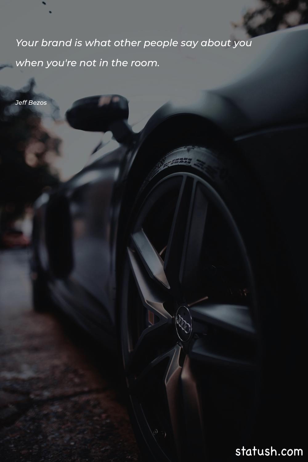 Your brand is what other