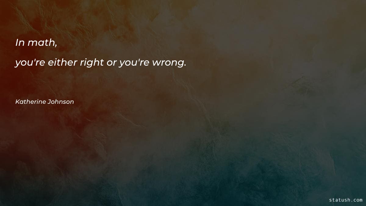 In math - Motivational Quotes at statush.com