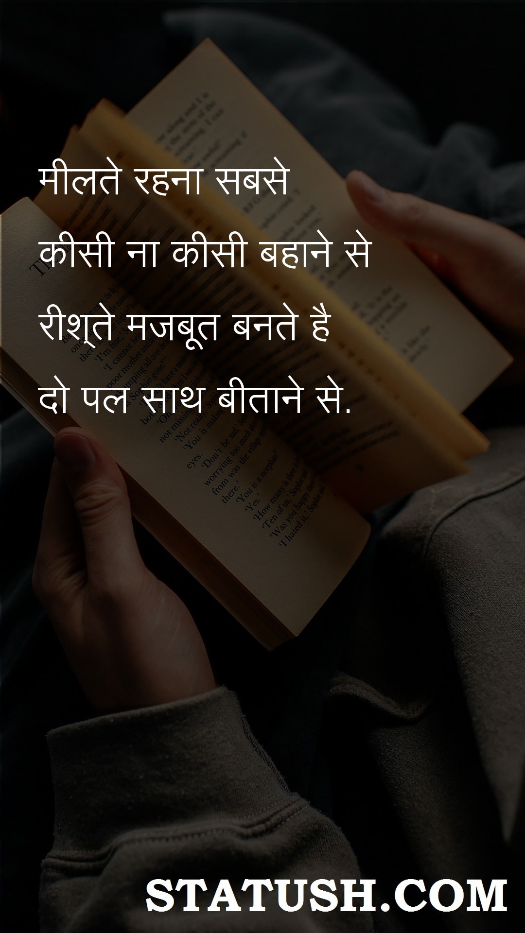 Keep on meeting - Hindi Quotes at statush.com