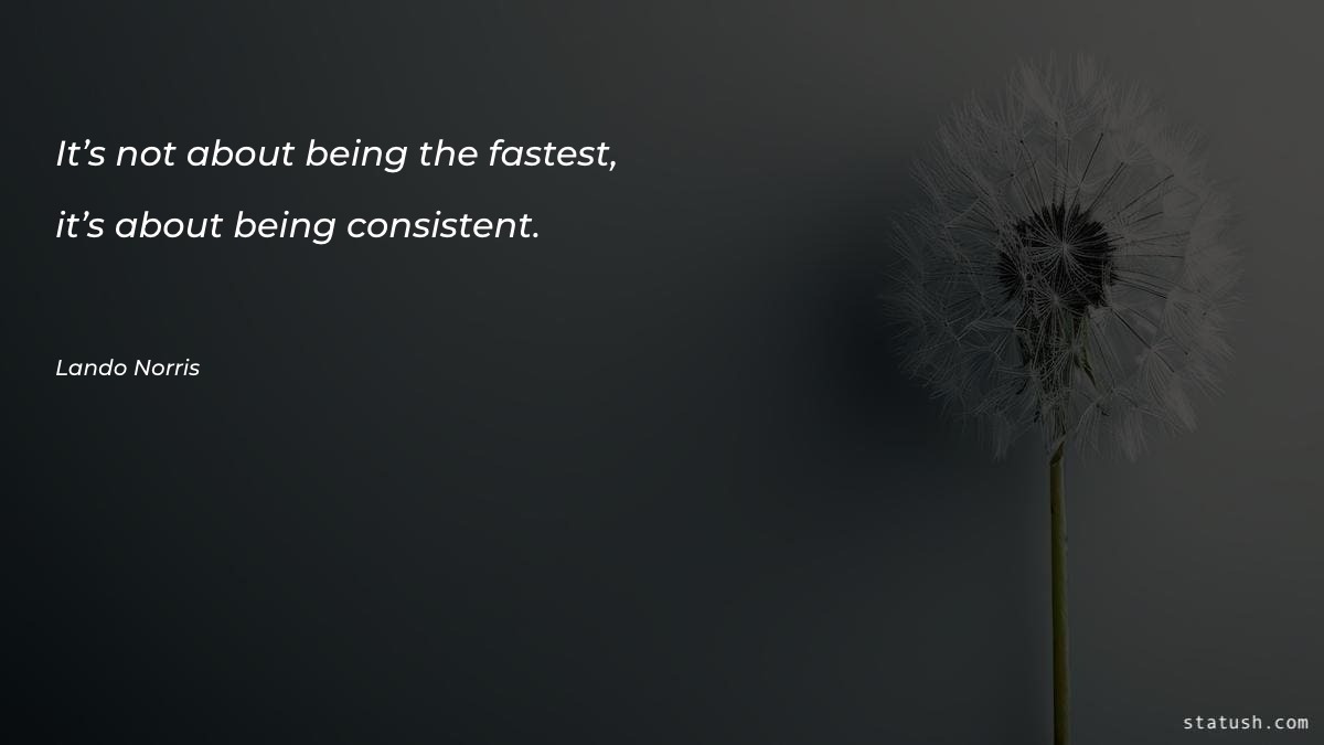 It’s not about being the