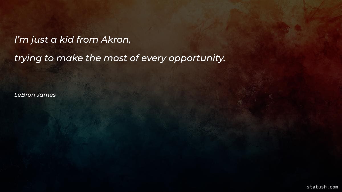 I’m just a kid from Motivational Quotes at statush.com