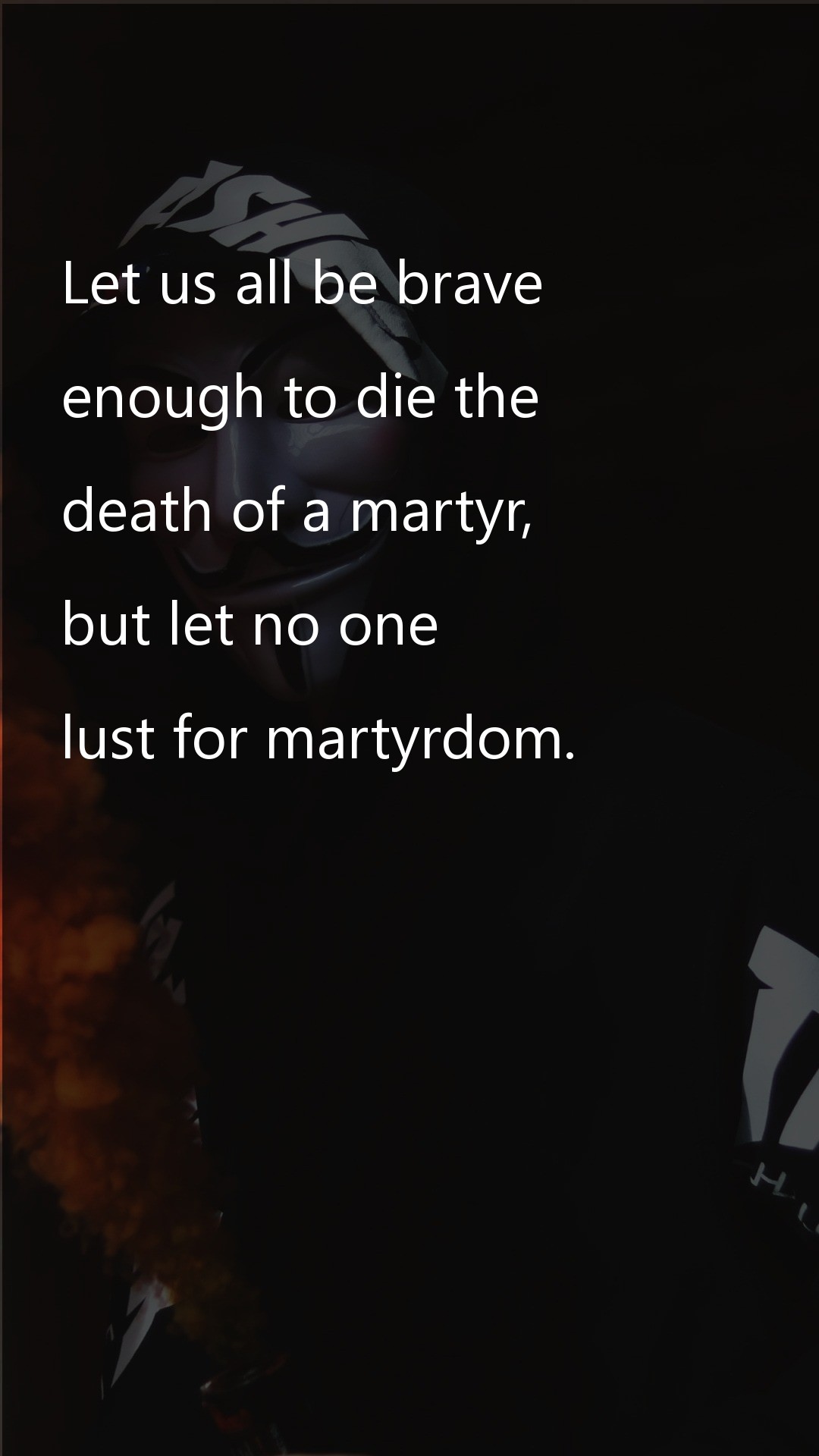 Let us all be brave Death Quotes at statush.com